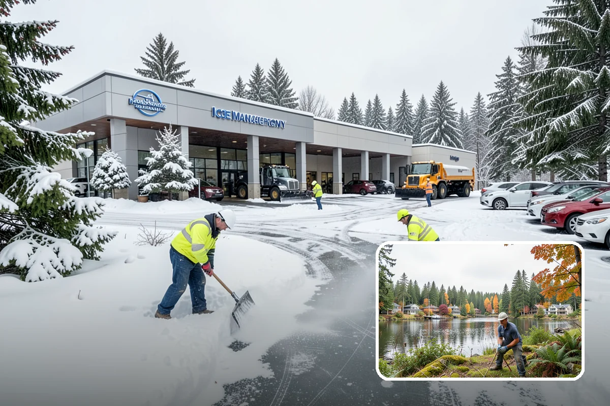 Weekend Snow Service in La Conner, Skagit County, WA - Full clearing coverage across Saturday and Sunday
