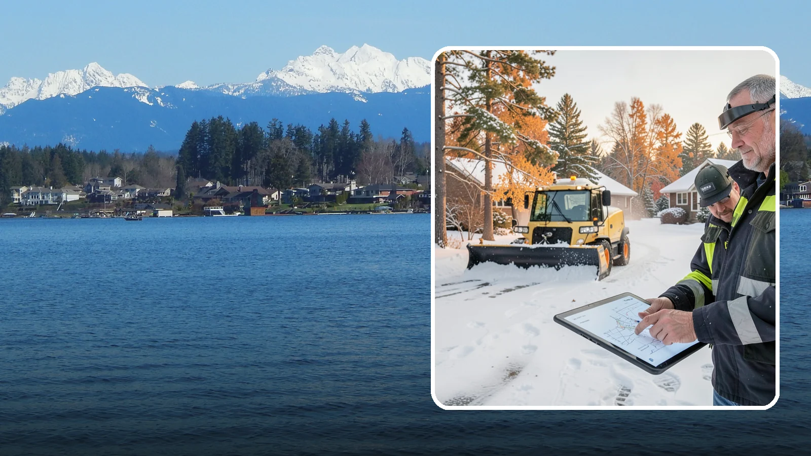 Weekend Snow Service in Lake Stevens, Snohomish County, WA - Saturday and Sunday coverage that keeps your property clear when weekday crews would otherwise be off.