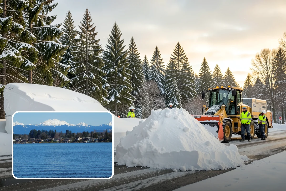 Weekend Snow Service in Lake Stevens, Snohomish County, WA - Full clearing coverage across Saturday and Sunday