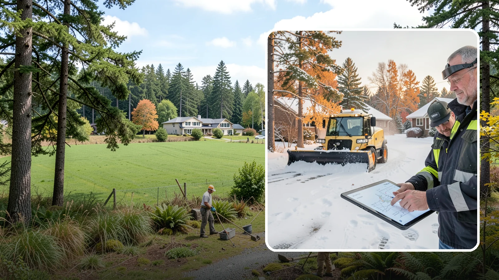 Weekend Snow Service in Lyman, Skagit County, WA - Saturday and Sunday coverage that keeps your property clear when weekday crews would otherwise be off.