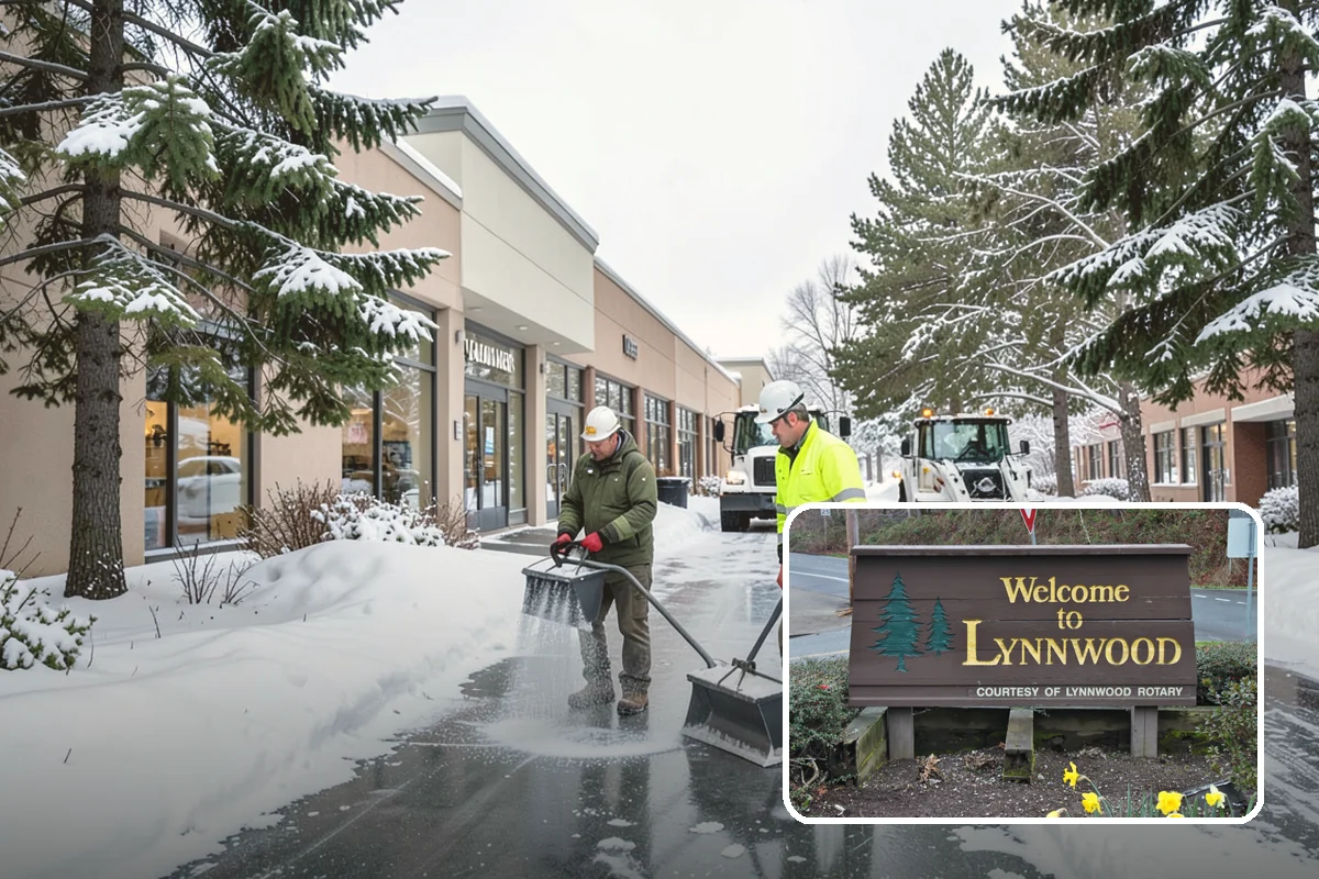 Weekend Snow Service in Lynnwood, Snohomish County, WA - Full clearing coverage across Saturday and Sunday