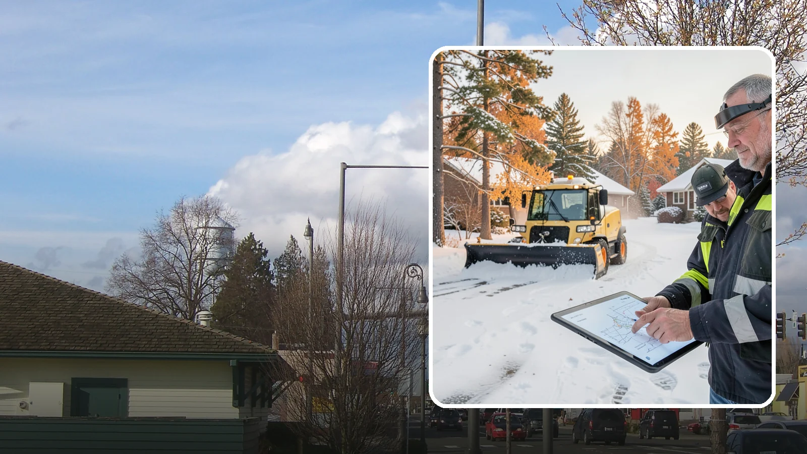 Weekend Snow Service in Marysville, Snohomish County, WA - Saturday and Sunday coverage that keeps your property clear when weekday crews would otherwise be off.