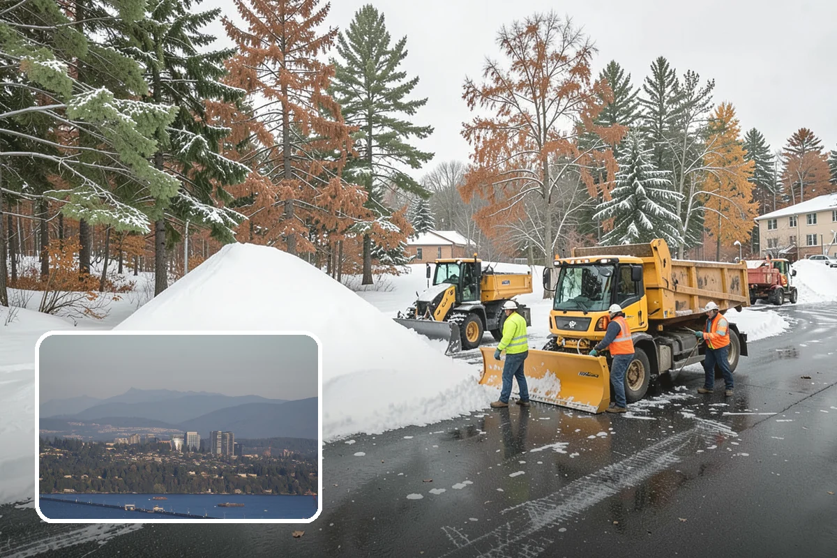 Weekend Snow Service in Medina, King County, WA - Full clearing coverage across Saturday and Sunday