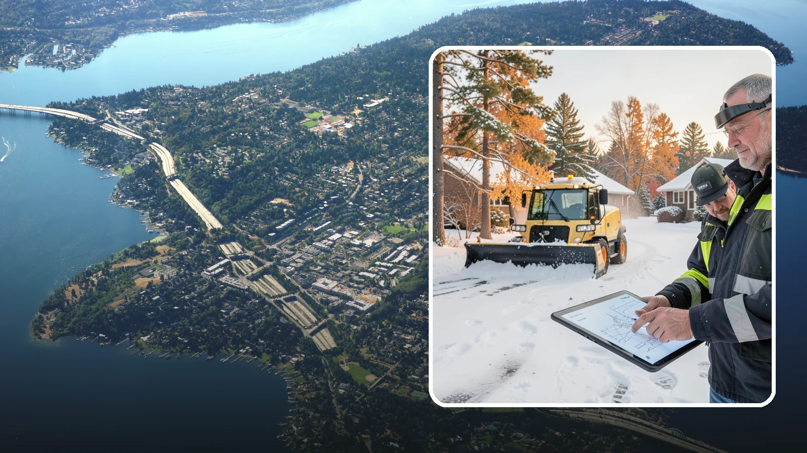 Weekend Snow Service in Mercer Island, King County, WA - Saturday and Sunday coverage that keeps your property clear when weekday crews would otherwise be off.