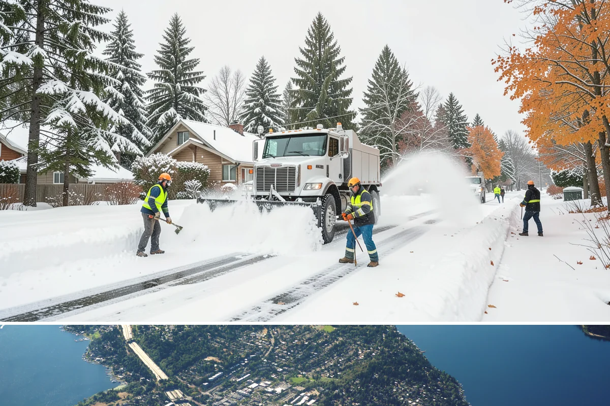 Weekend Snow Service in Mercer Island, King County, WA - Weekend coverage matters most across the peak-snow weekends of December through February.