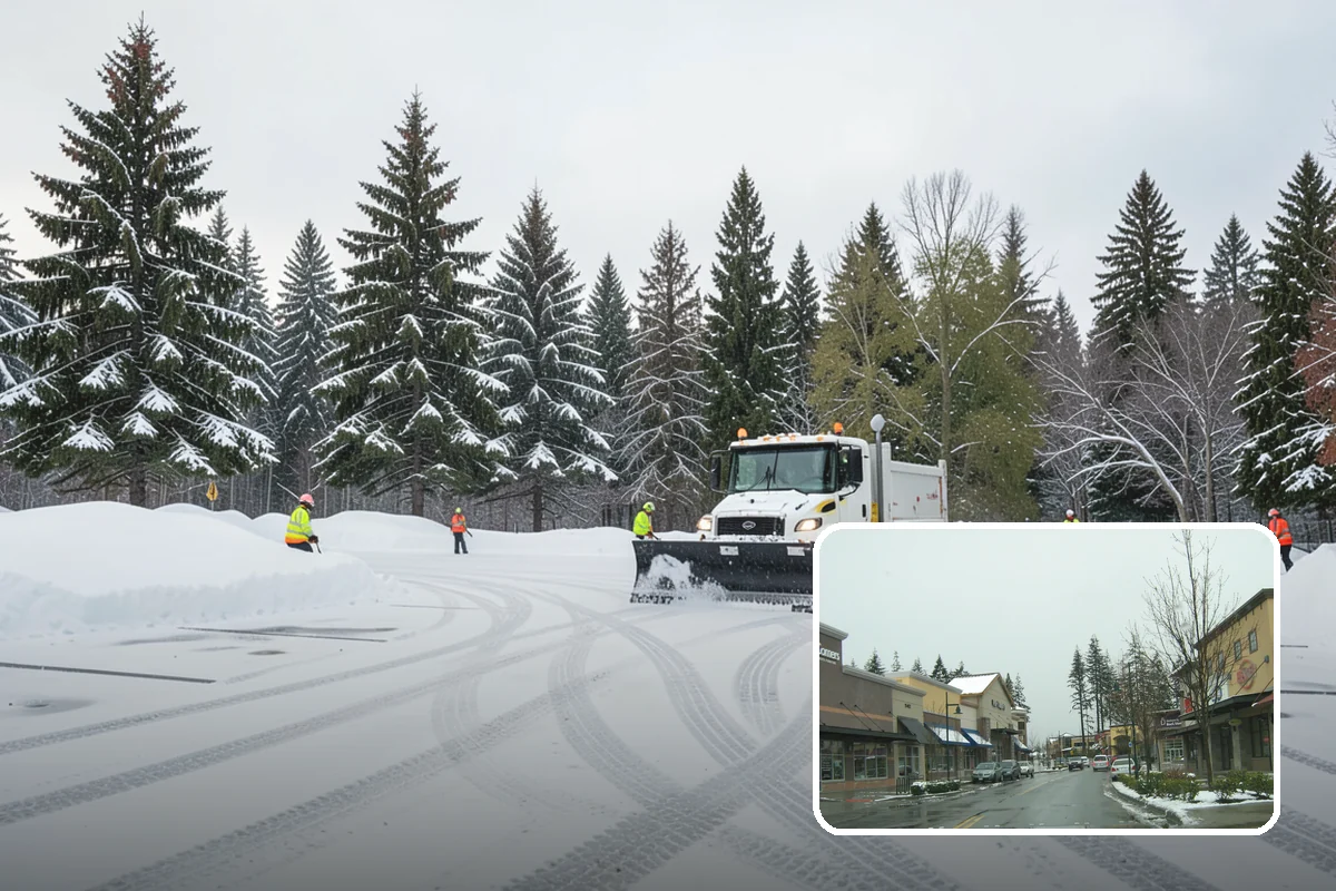 Weekend Snow Service in Mill Creek, Snohomish County, WA - Full clearing coverage across Saturday and Sunday