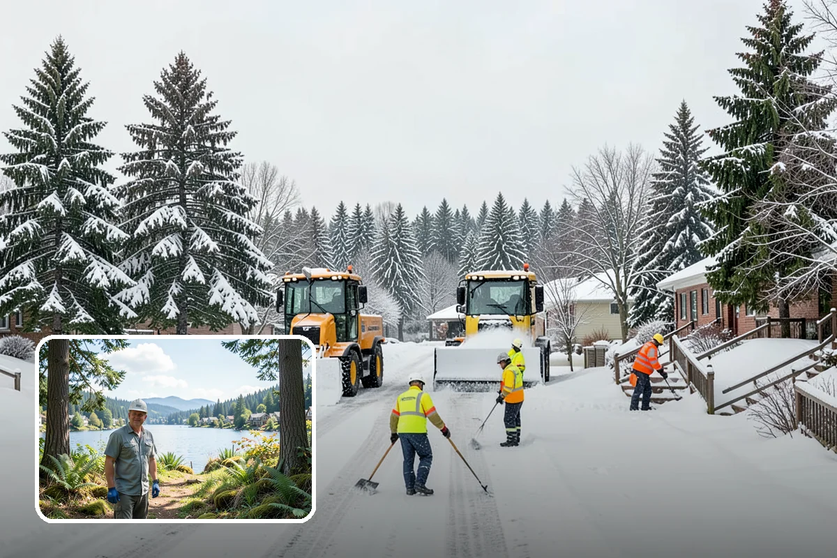 Weekend Snow Service in Milton, King County, WA - Full clearing coverage across Saturday and Sunday
