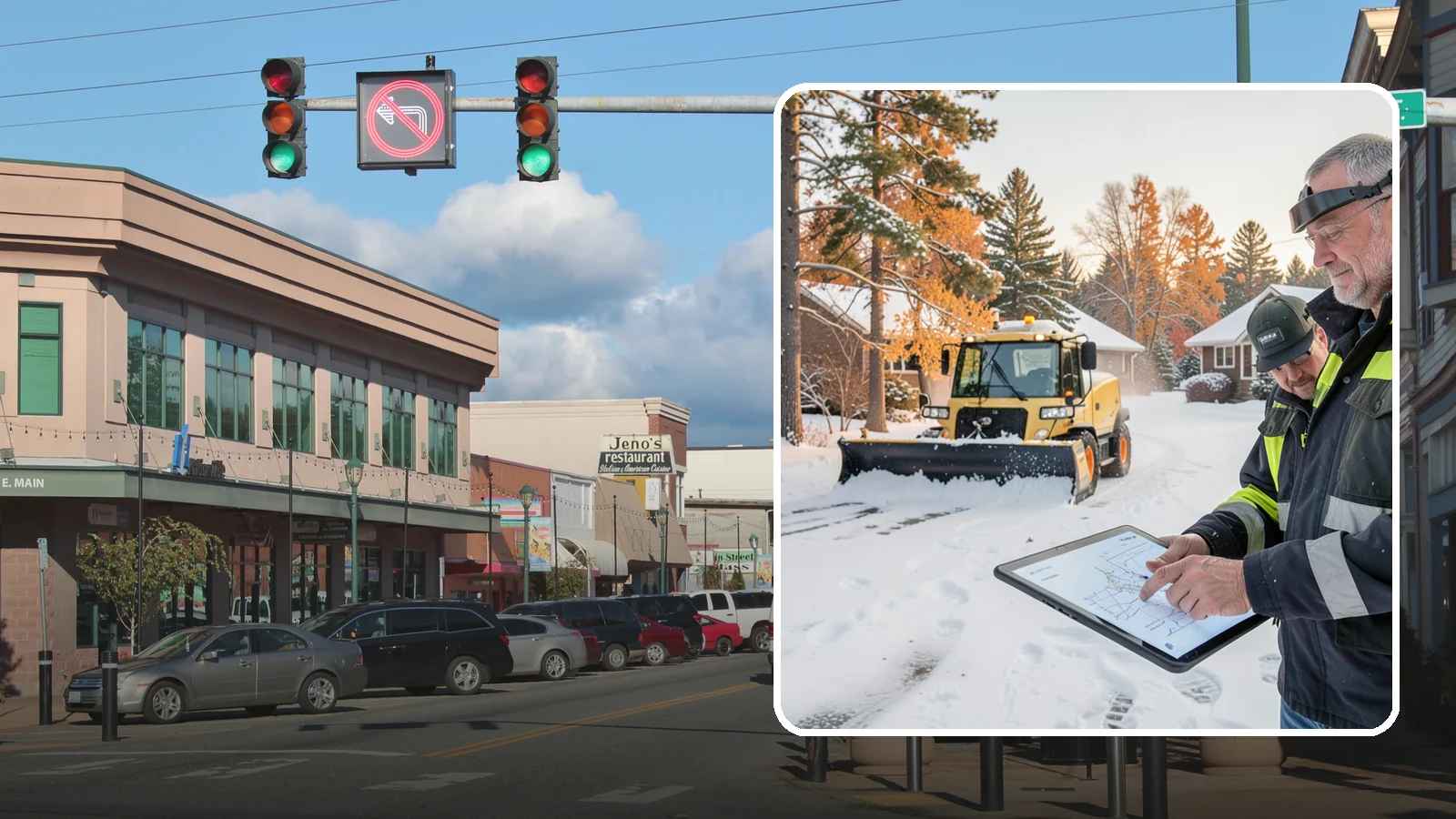 Weekend Snow Service in Monroe, Snohomish County, WA - Saturday and Sunday coverage that keeps your property clear when weekday crews would otherwise be off.