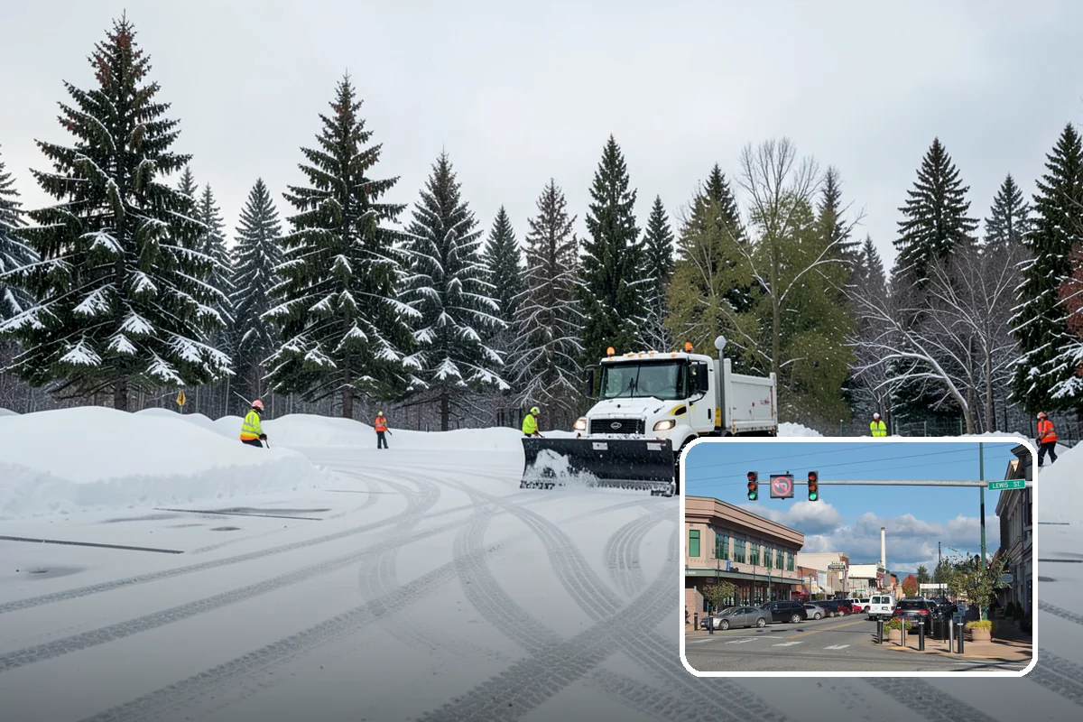 Weekend Snow Service in Monroe, Snohomish County, WA - Full clearing coverage across Saturday and Sunday