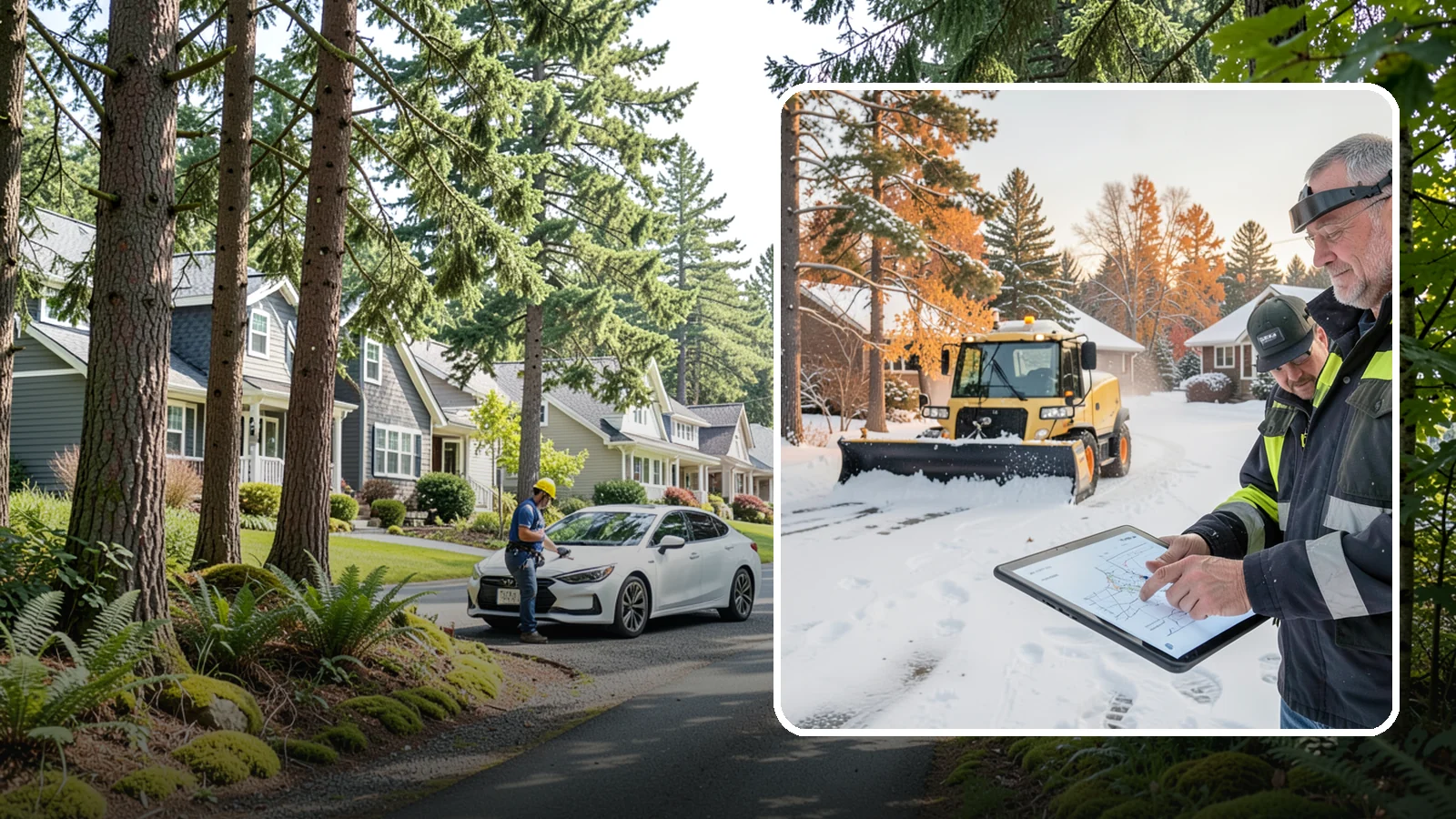 Weekend Snow Service in Normandy Park, King County, WA - Saturday and Sunday coverage that keeps your property clear when weekday crews would otherwise be off.