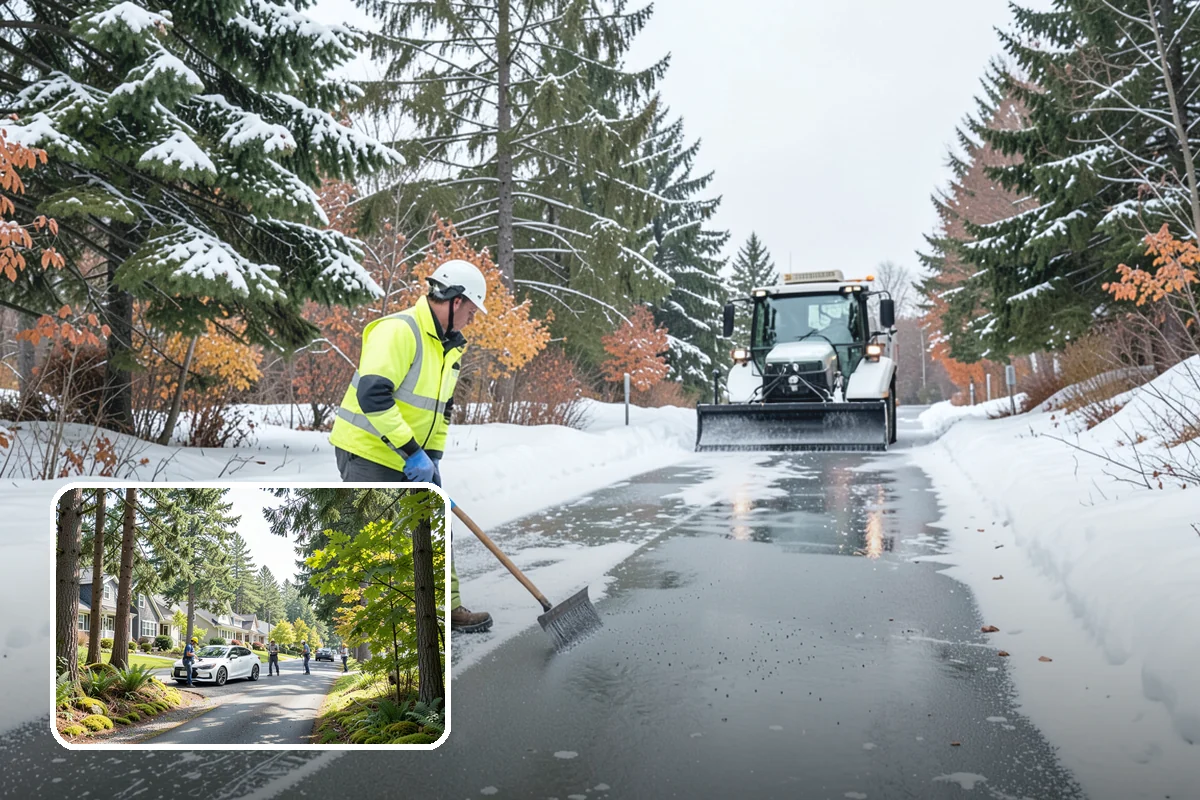 Weekend Snow Service in Normandy Park, King County, WA - Full clearing coverage across Saturday and Sunday