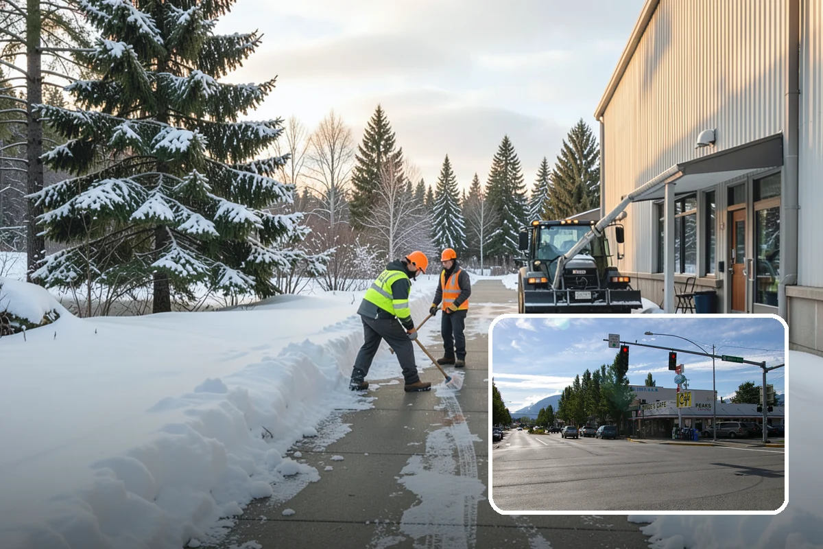 Weekend Snow Service in North Bend, King County, WA - Full clearing coverage across Saturday and Sunday