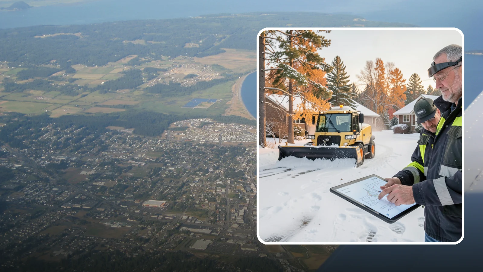 Weekend Snow Service in Oak Harbor, Island County, WA - Saturday and Sunday coverage that keeps your property clear when weekday crews would otherwise be off.