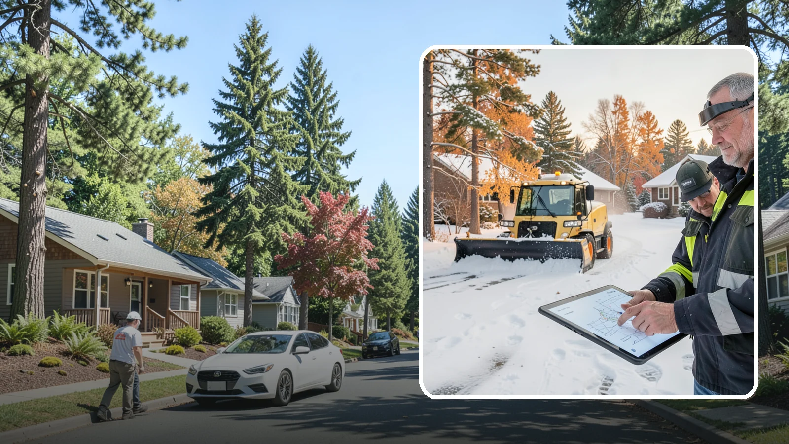 Weekend Snow Service in Orting, Pierce County, WA - Saturday and Sunday coverage that keeps your property clear when weekday crews would otherwise be off.