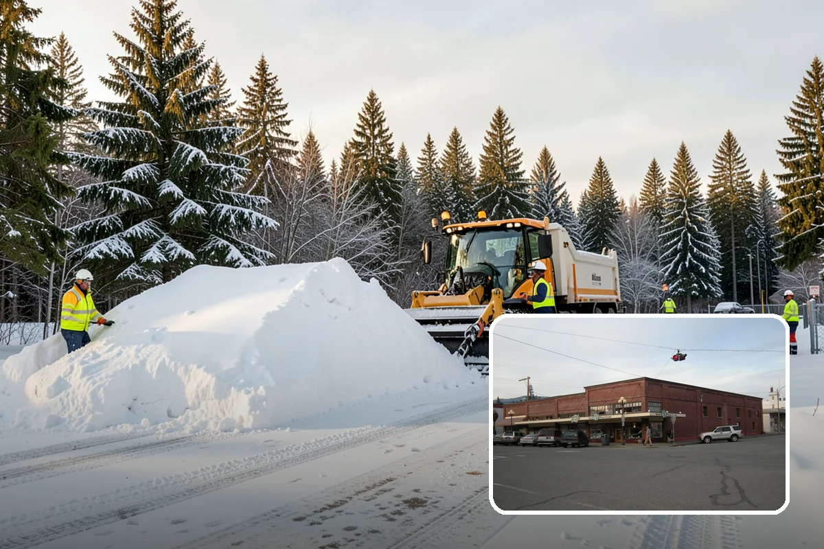 Weekend Snow Service in Sedro-Woolley, Skagit County, WA - Full clearing coverage across Saturday and Sunday
