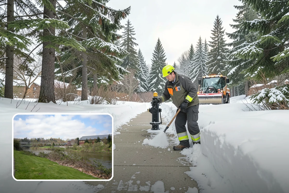 Weekend Snow Service in Tukwila, King County, WA - Full clearing coverage across Saturday and Sunday