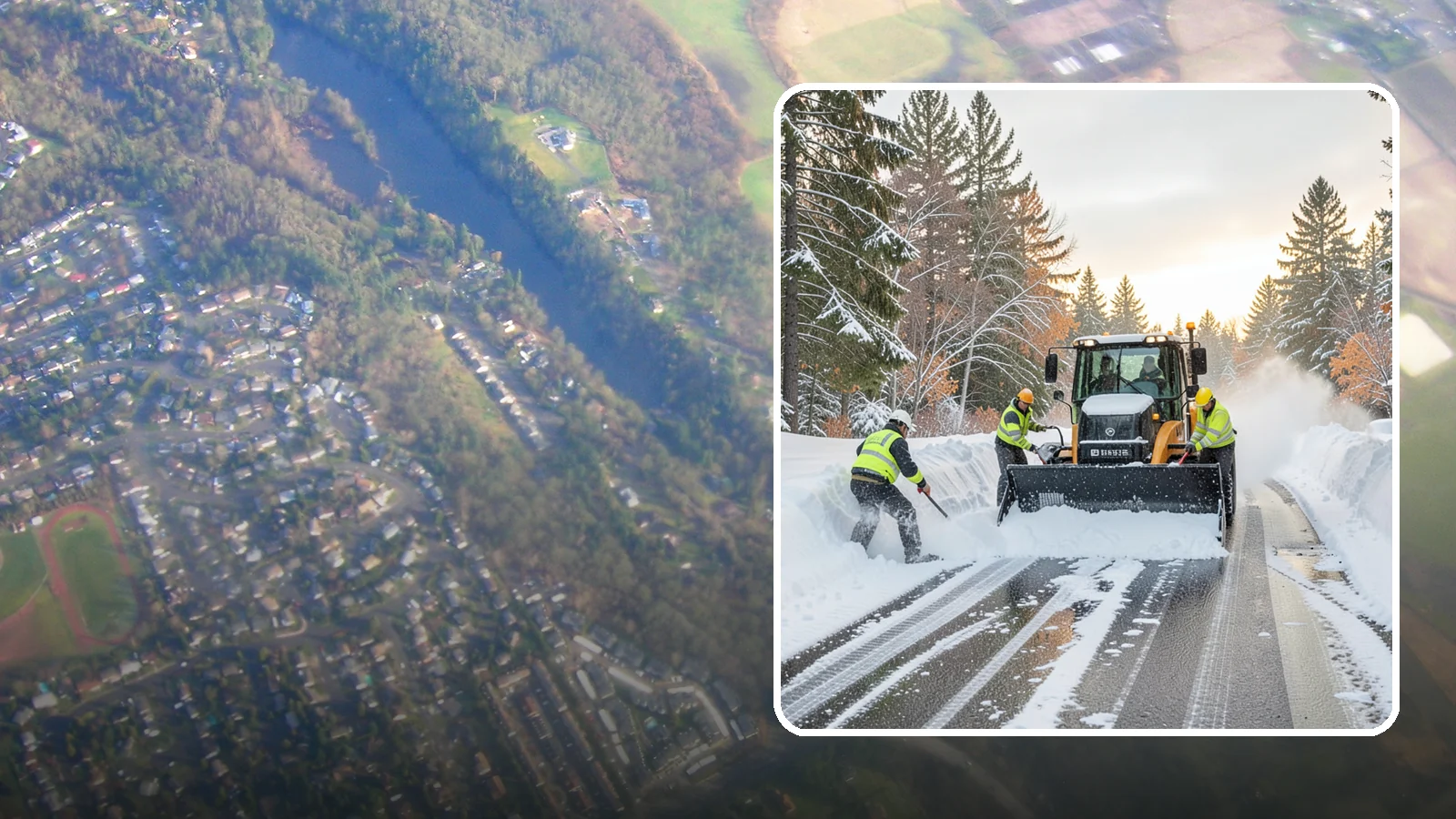 Wet Snow Removal in Algona, King County, WA - We clear the heavy, water-laden snow typical of Western Washington before it compacts into stubborn ice.