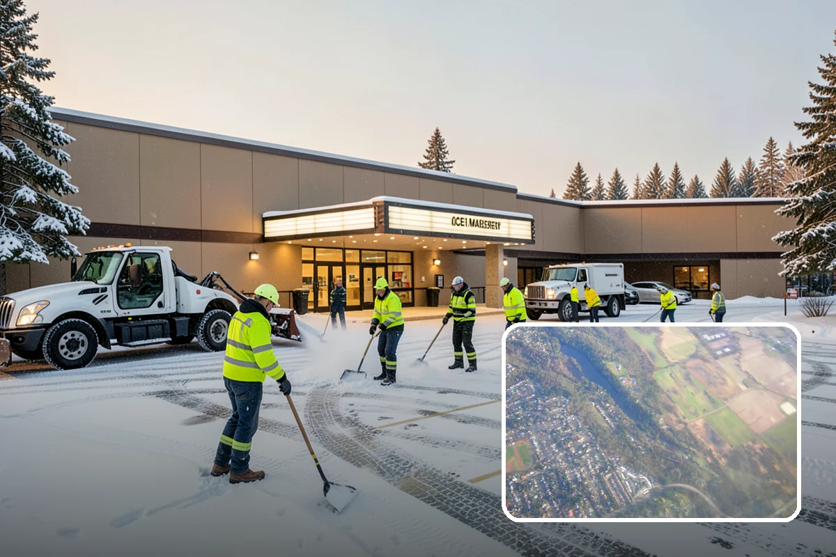 Wet Snow Removal in Algona, King County, WA - Equipment tuned for the dense, water-heavy snow our region actually gets