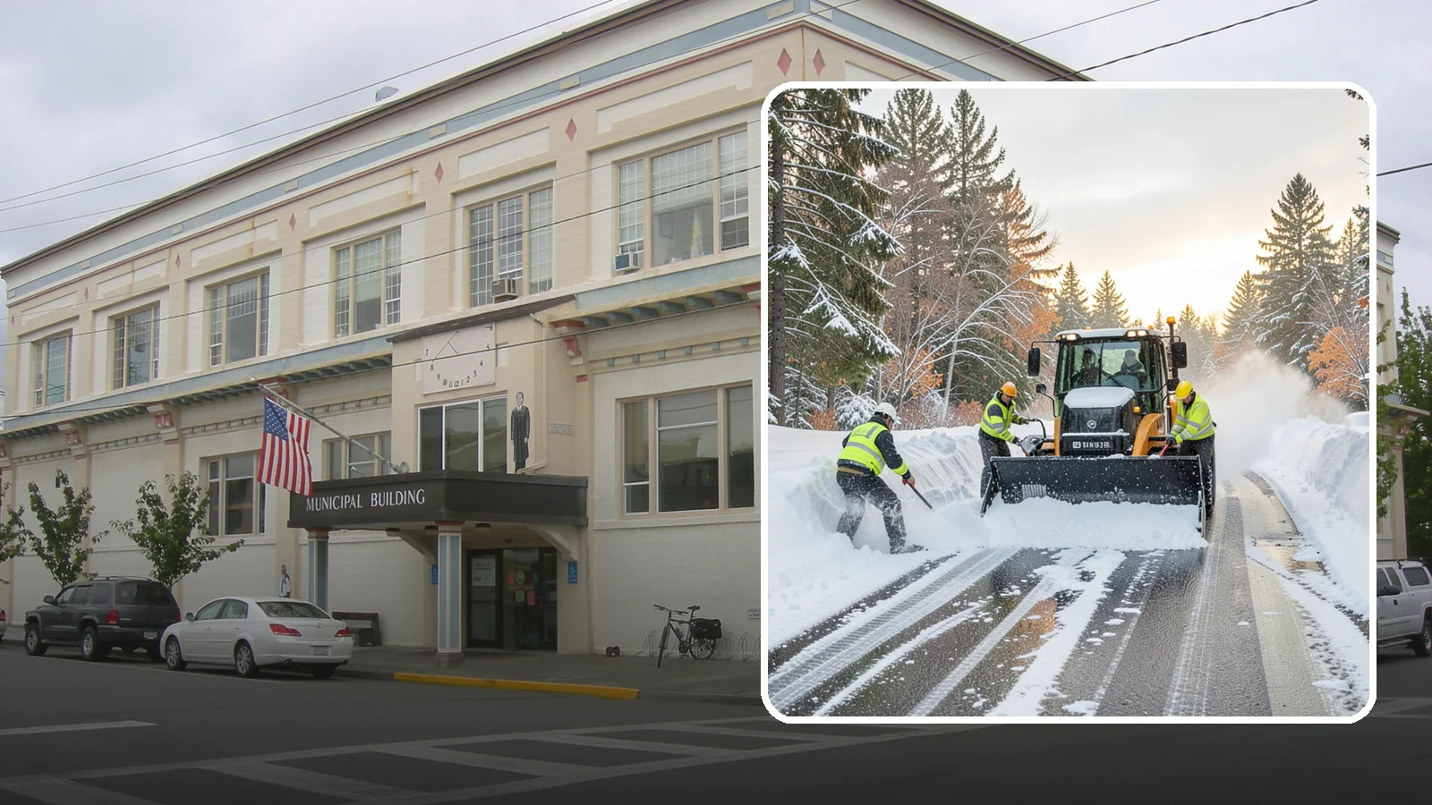 Wet Snow Removal in Anacortes, Skagit County, WA - We clear the heavy, water-laden snow typical of Western Washington before it compacts into stubborn ice.
