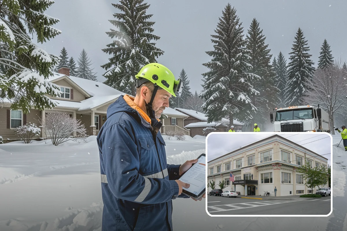 Wet Snow Removal in Anacortes, Skagit County, WA - Equipment tuned for the dense, water-heavy snow our region actually gets