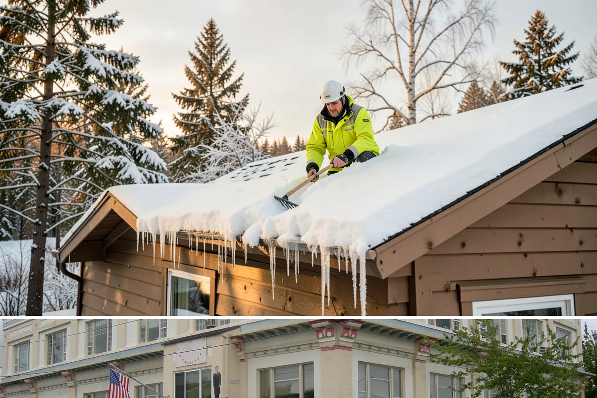 Wet Snow Removal in Anacortes, Skagit County, WA - Wet snow events are common from late November through February whenever lowland temperatures hover right around the freezing mark...