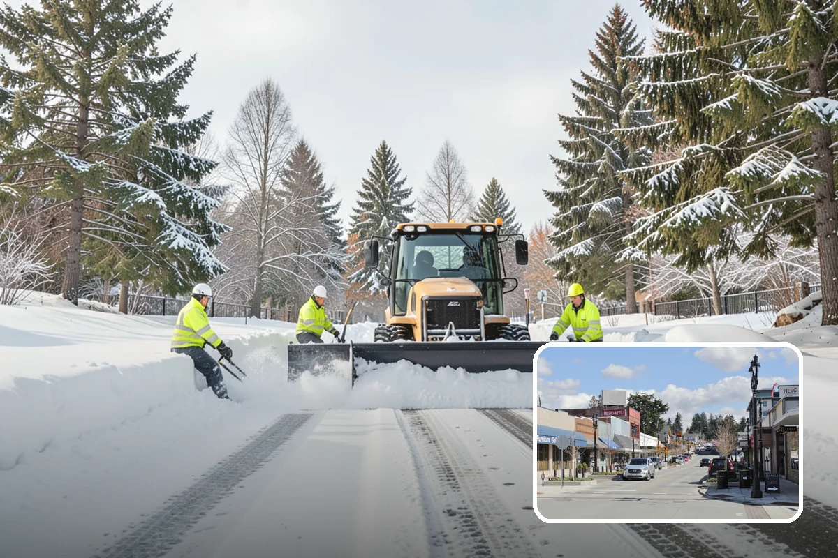 Wet Snow Removal in Bothell, King County, WA - Equipment tuned for the dense, water-heavy snow our region actually gets