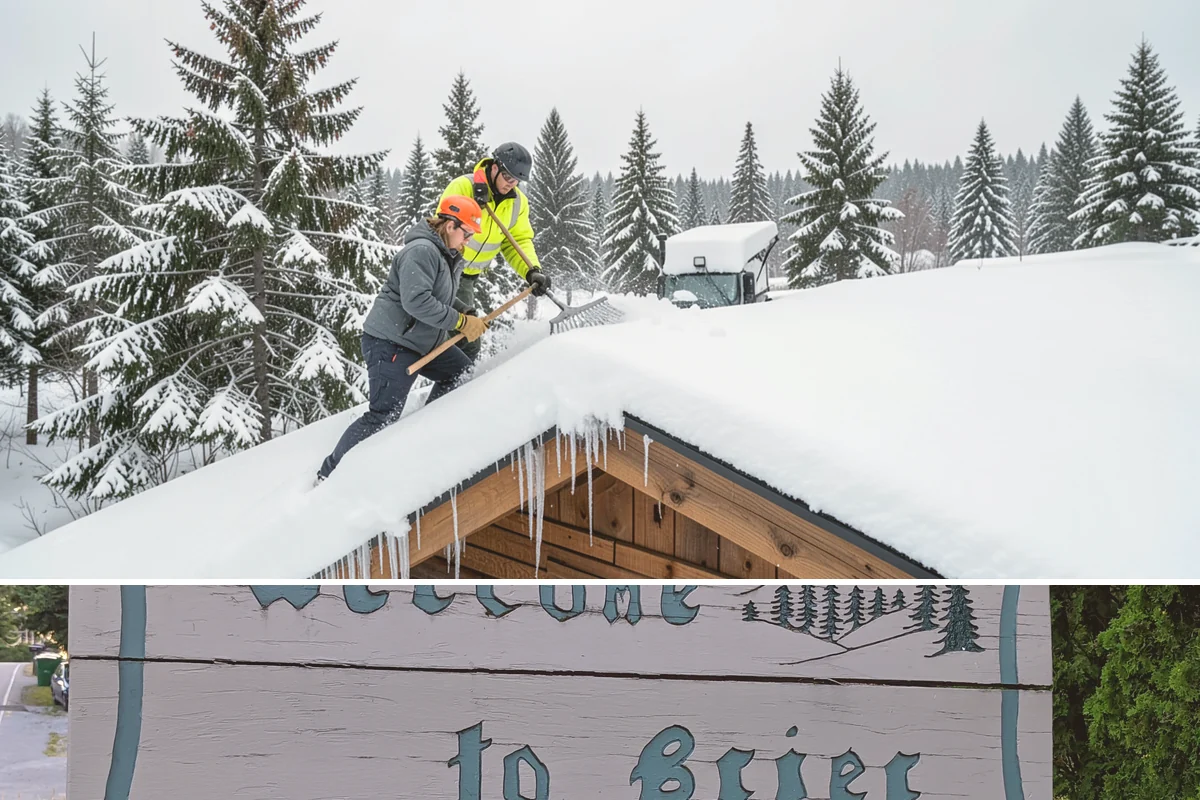 Wet Snow Removal in Brier, Snohomish County, WA - Wet snow events are common from late November through February whenever lowland temperatures hover right around the freezing mark...