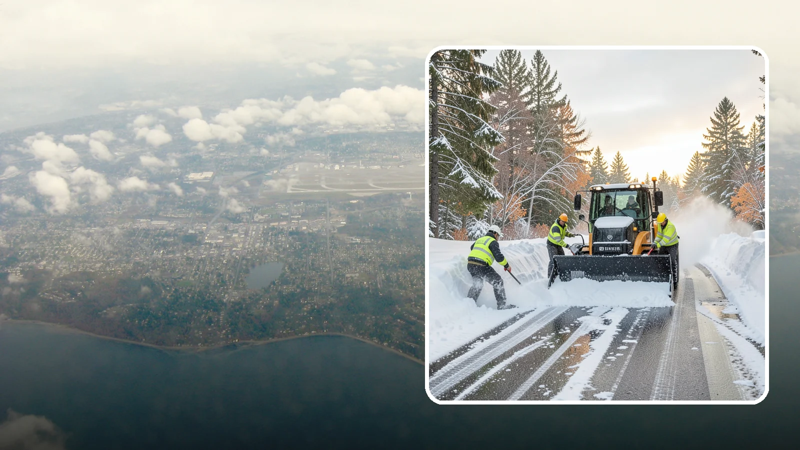 Wet Snow Removal in Burien, King County, WA - We clear the heavy, water-laden snow typical of Western Washington before it compacts into stubborn ice.