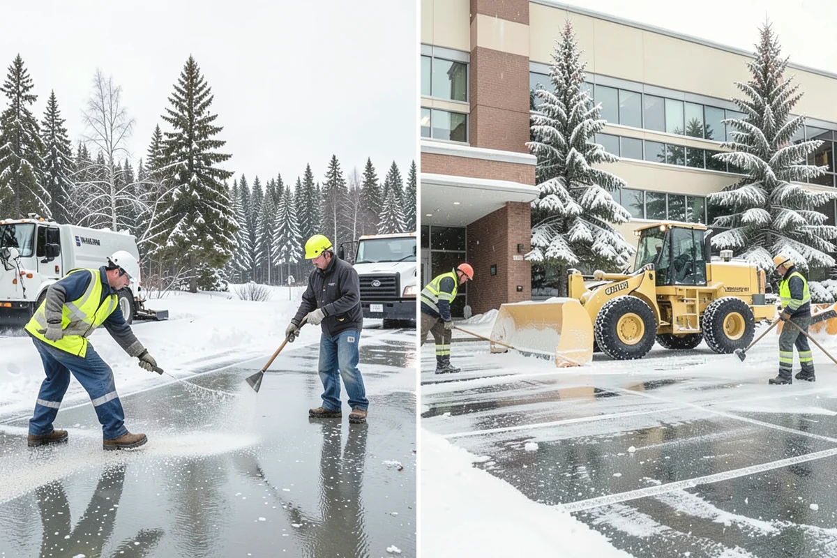 Wet Snow Removal in Carnation, King County, WA - Assess snow moisture content and depth on arrival