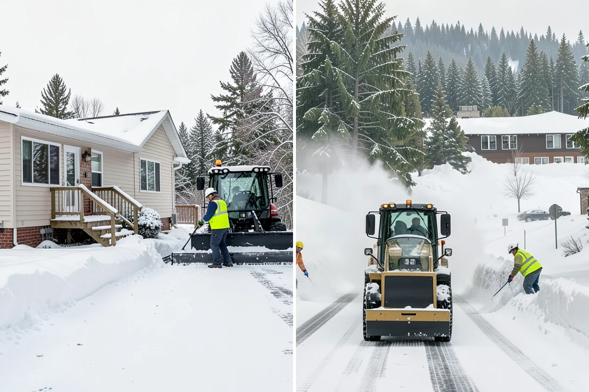 Wet Snow Removal in Concrete, Skagit County, WA - Assess snow moisture content and depth on arrival