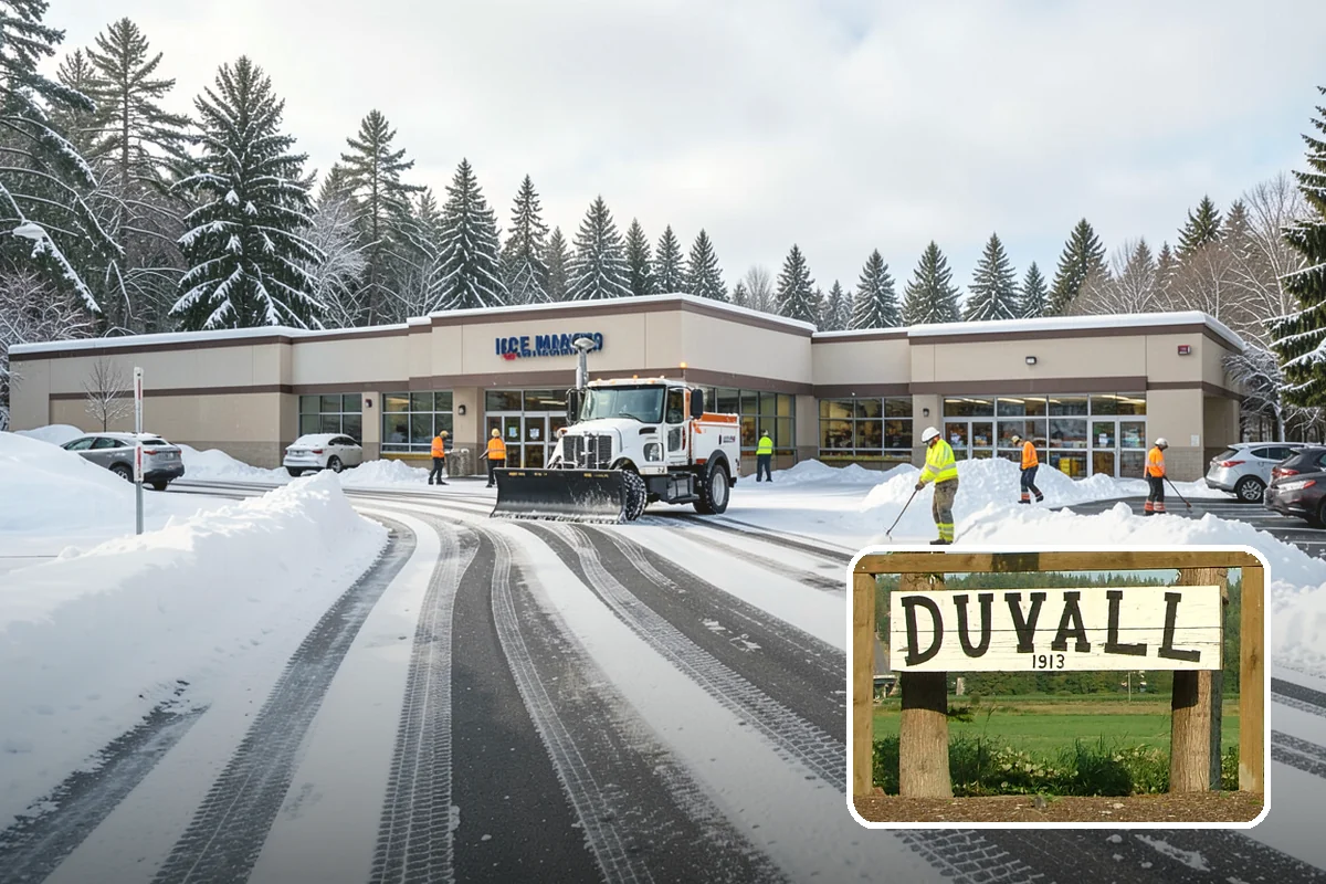 Wet Snow Removal in Duvall, King County, WA - Equipment tuned for the dense, water-heavy snow our region actually gets