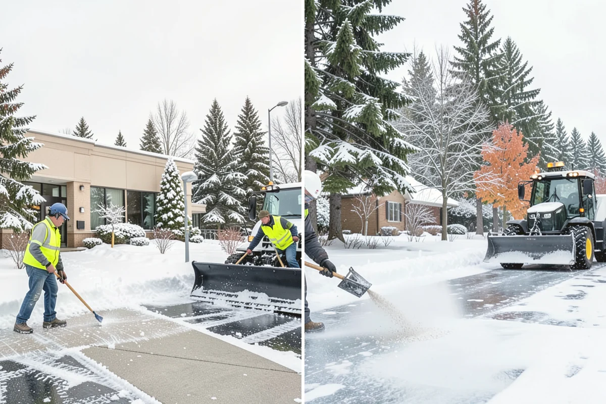 Wet Snow Removal in Duvall, King County, WA - Assess snow moisture content and depth on arrival