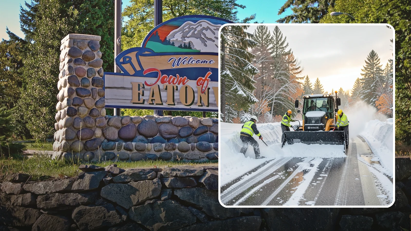 Wet Snow Removal in Eatonville, Pierce County, WA - We clear the heavy, water-laden snow typical of Western Washington before it compacts into stubborn ice.