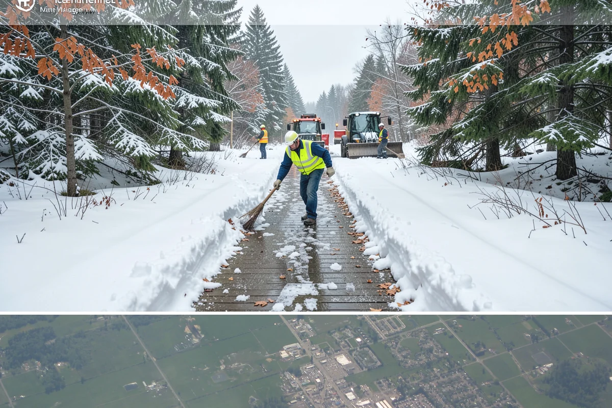 Wet Snow Removal in Enumclaw, King County, WA - Wet snow events are common from late November through February whenever lowland temperatures hover right around the freezing mark...
