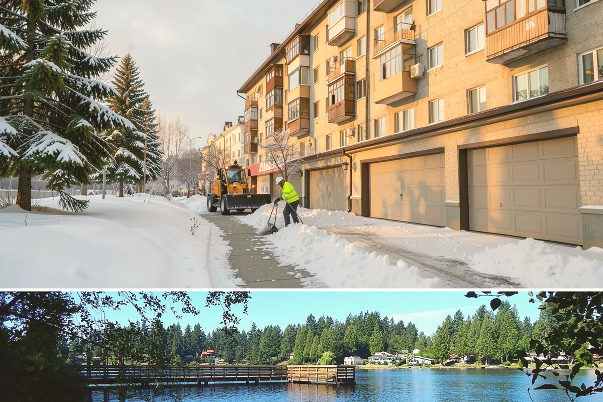 Wet Snow Removal in Federal Way, King County, WA - Wet snow events are common from late November through February whenever lowland temperatures hover right around the freezing mark...