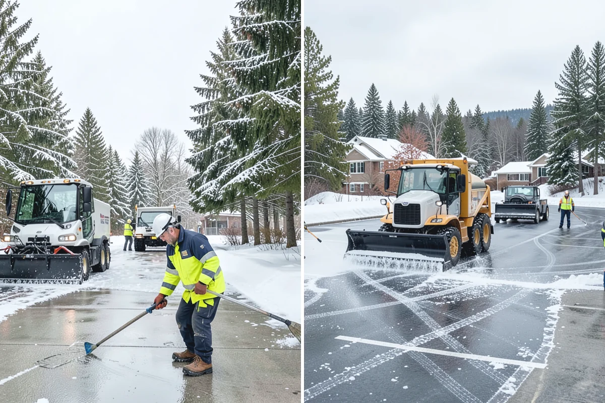 Wet Snow Removal in Granite Falls, Snohomish County, WA - Assess snow moisture content and depth on arrival
