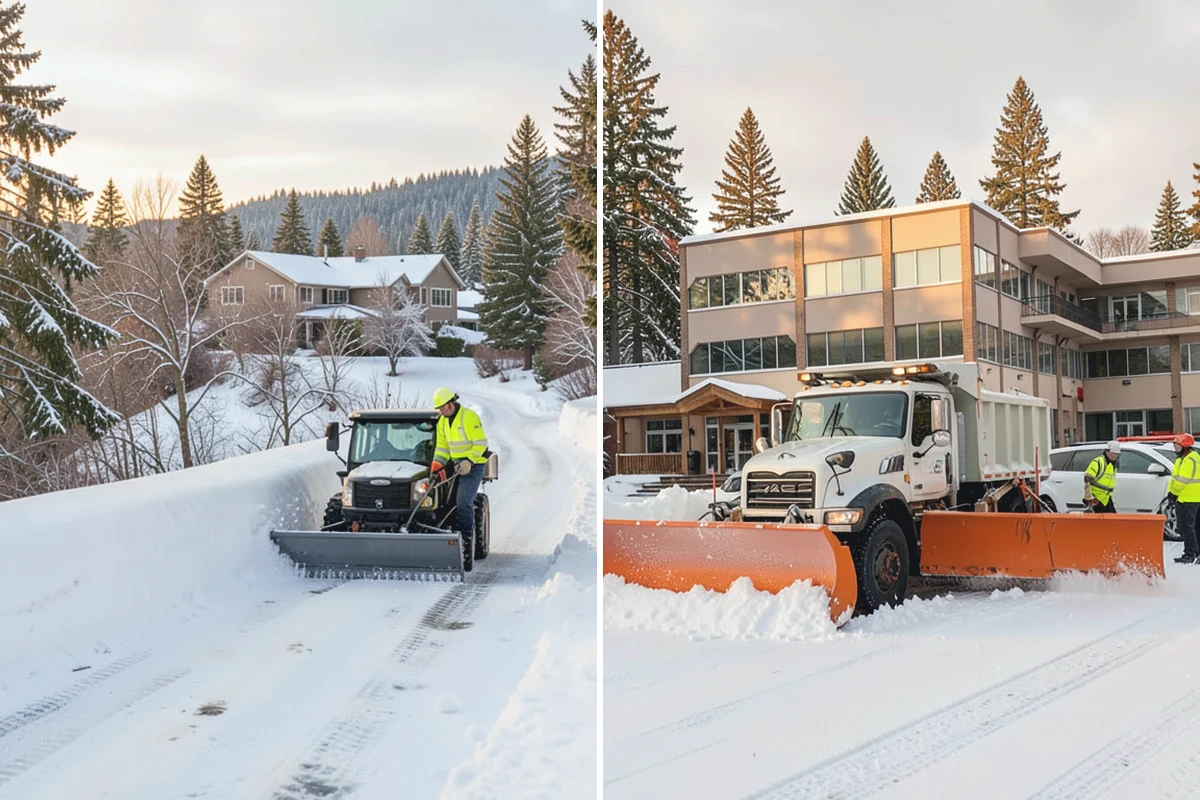 Wet Snow Removal in Hamilton, Skagit County, WA - Assess snow moisture content and depth on arrival