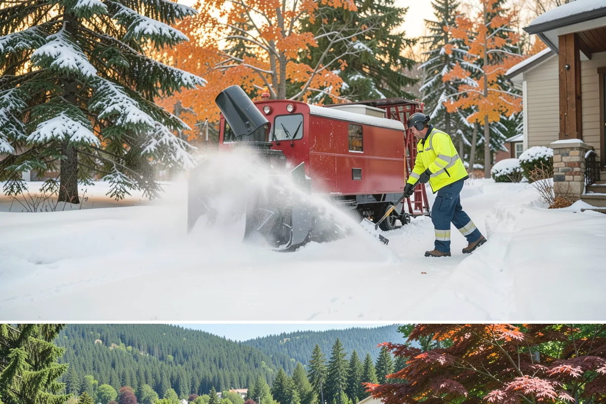 Wet Snow Removal in Index, Snohomish County, WA - Wet snow events are common from late November through February whenever lowland temperatures hover right around the freezing mark...