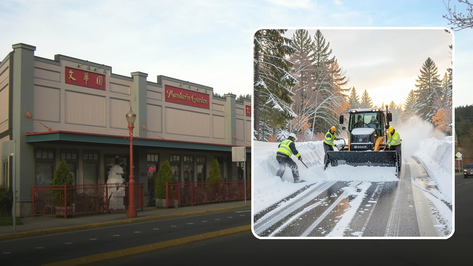 Wet Snow Removal in Issaquah, King County, WA - We clear the heavy, water-laden snow typical of Western Washington before it compacts into stubborn ice.