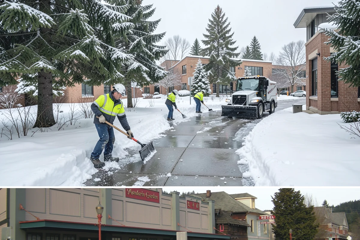 Wet Snow Removal in Issaquah, King County, WA - Wet snow events are common from late November through February whenever lowland temperatures hover right around the freezing mark...