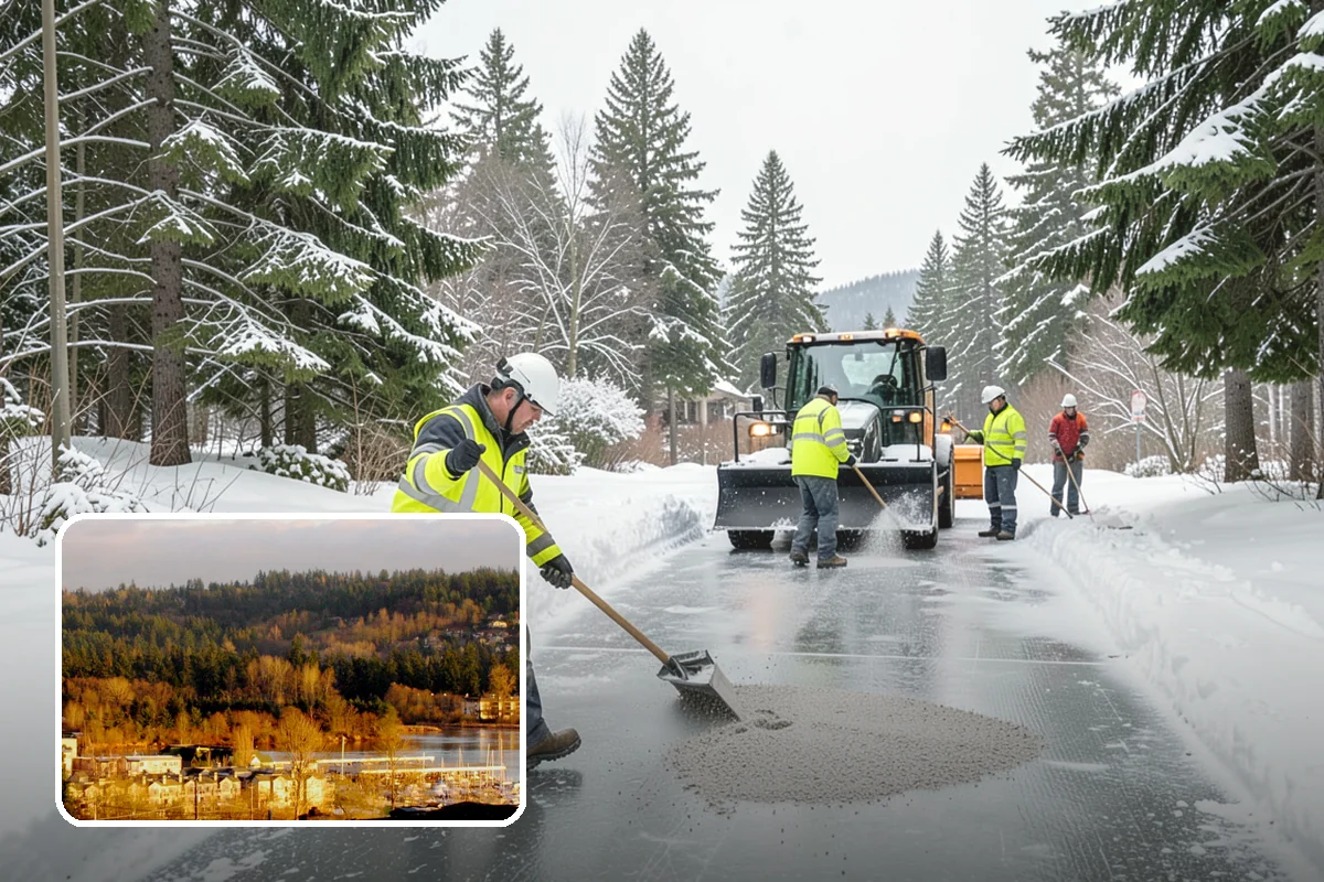 Wet Snow Removal in Kenmore, King County, WA - Equipment tuned for the dense, water-heavy snow our region actually gets