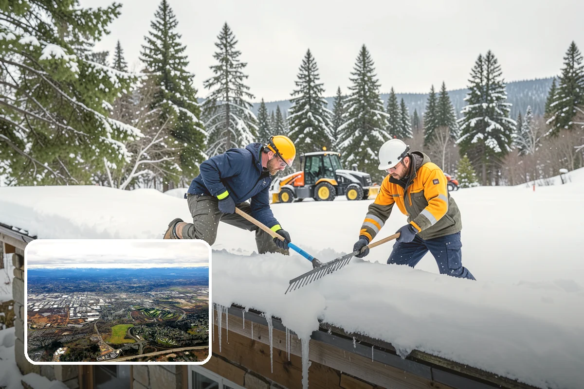 Wet Snow Removal in Kent, King County, WA - Equipment tuned for the dense, water-heavy snow our region actually gets