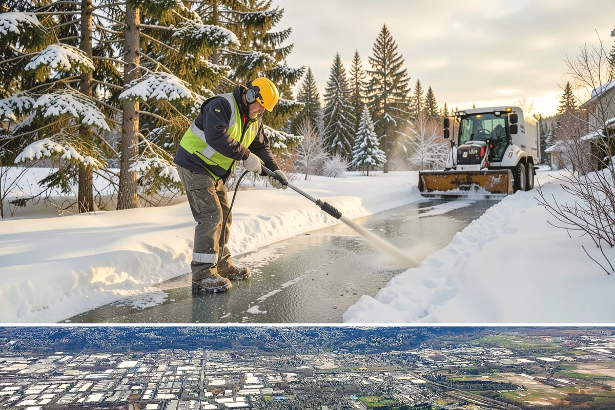 Wet Snow Removal in Kent, King County, WA - Wet snow events are common from late November through February whenever lowland temperatures hover right around the freezing mark...