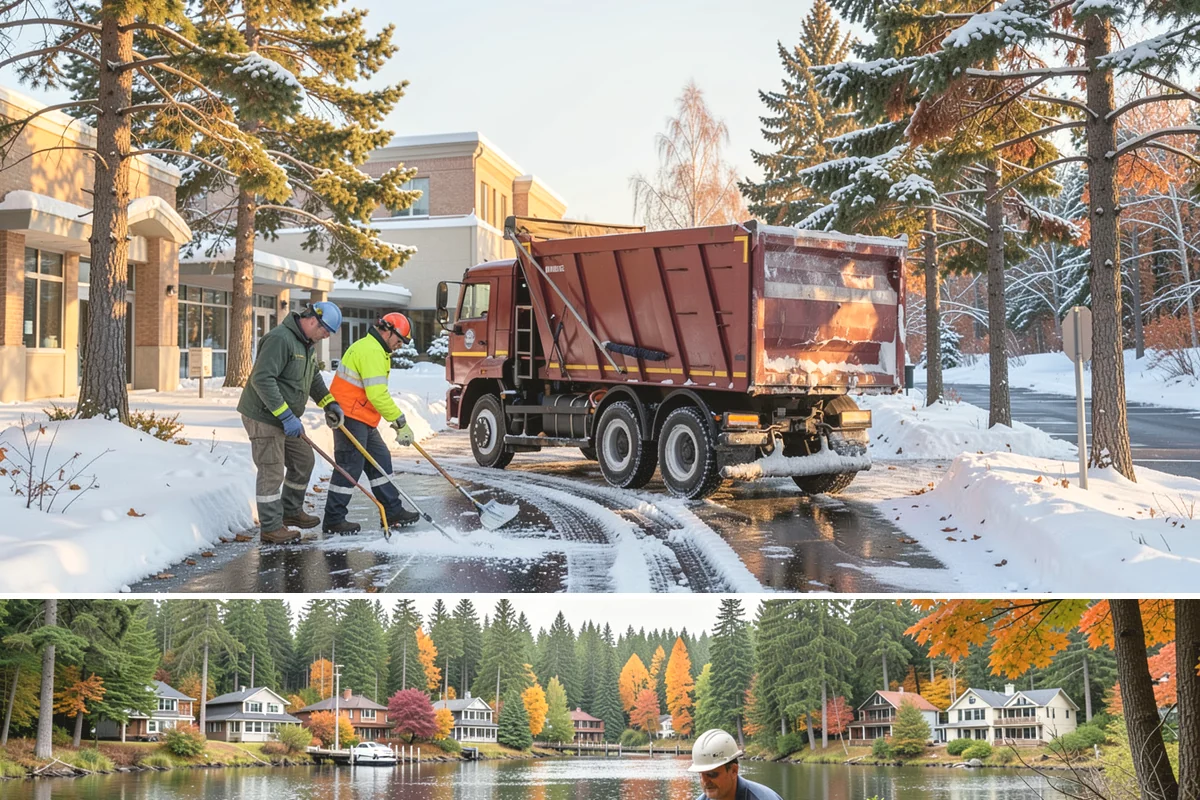 Wet Snow Removal in La Conner, Skagit County, WA - Wet snow events are common from late November through February whenever lowland temperatures hover right around the freezing mark...