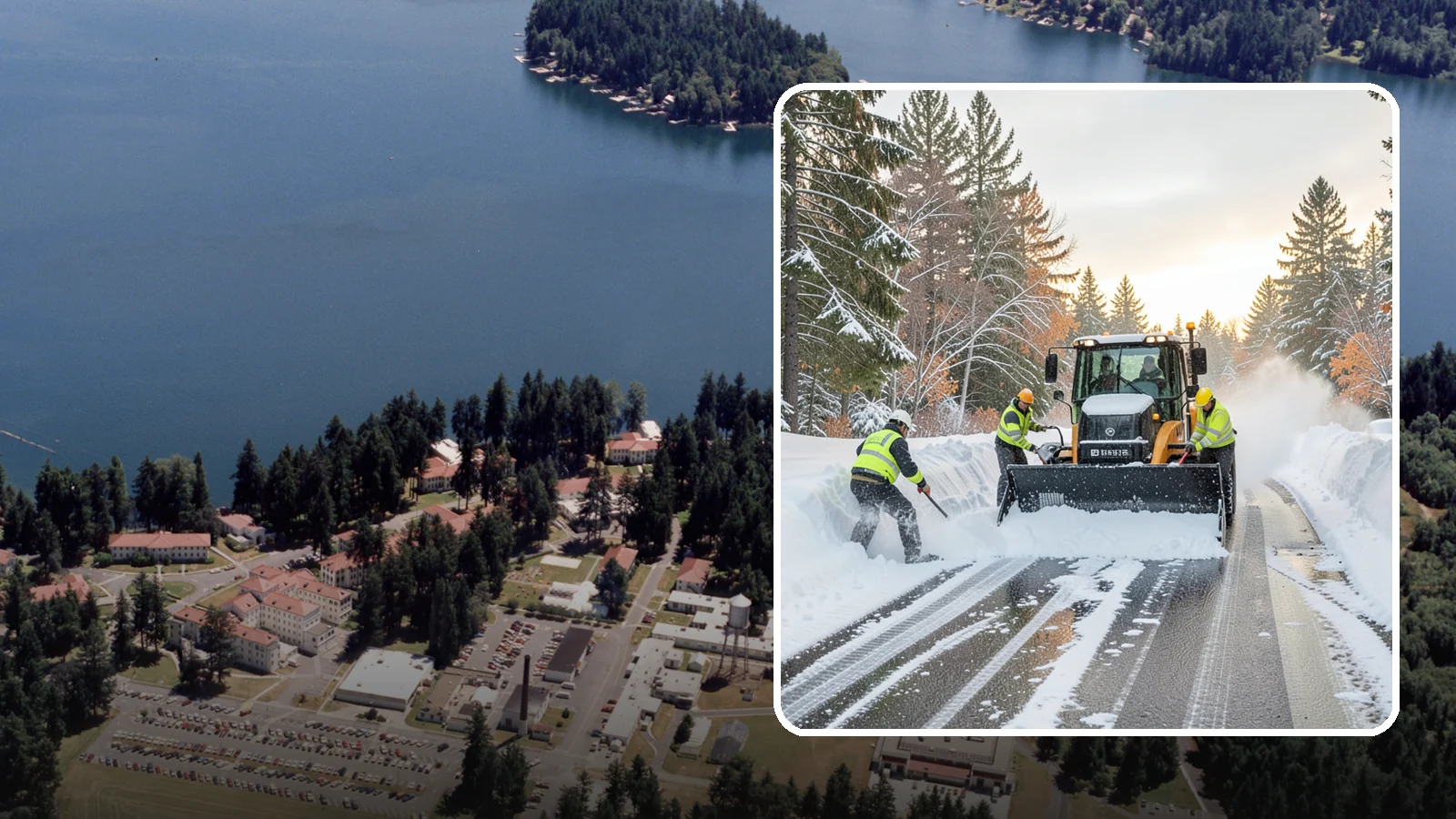 Wet Snow Removal in Lakewood, Pierce County, WA - We clear the heavy, water-laden snow typical of Western Washington before it compacts into stubborn ice.