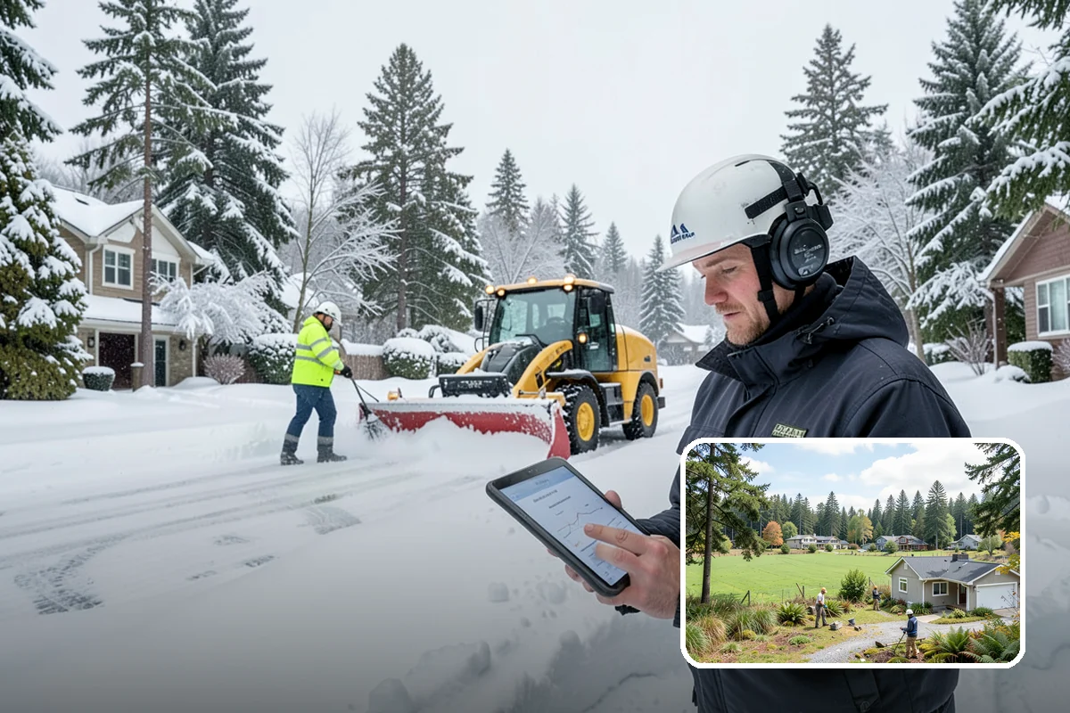 Wet Snow Removal in Lyman, Skagit County, WA - Equipment tuned for the dense, water-heavy snow our region actually gets