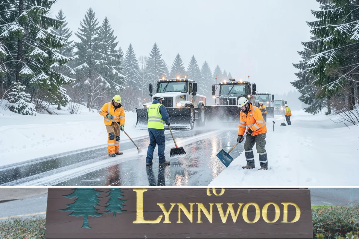 Wet Snow Removal in Lynnwood, Snohomish County, WA - Wet snow events are common from late November through February whenever lowland temperatures hover right around the freezing mark...
