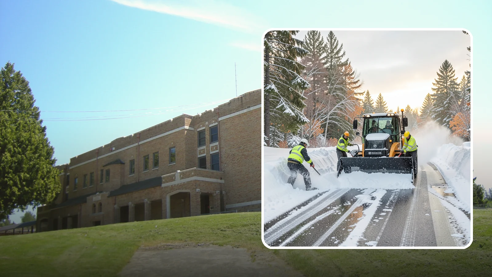 Wet Snow Removal in Maple Valley, King County, WA - We clear the heavy, water-laden snow typical of Western Washington before it compacts into stubborn ice.