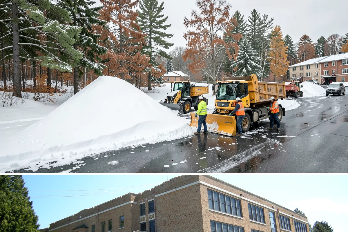 Wet Snow Removal in Maple Valley, King County, WA - Wet snow events are common from late November through February whenever lowland temperatures hover right around the freezing mark...