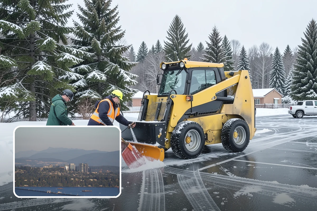 Wet Snow Removal in Medina, King County, WA - Equipment tuned for the dense, water-heavy snow our region actually gets